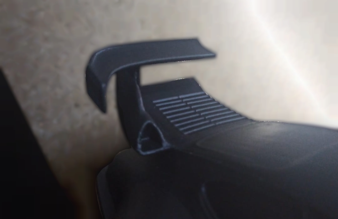 RWB Porsche 911 <964> Turbo wallmounted - improved spoiler attachment — miniatura 4