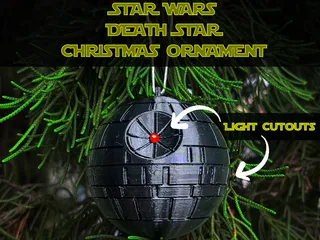 Death Star Christmas Ornament - CC BY
