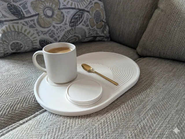 Architectural Sofa Tray | Minimalist Home Collection