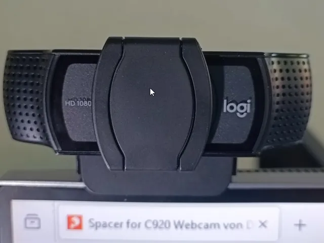 Spacer C920 Webcam with 10 mm Frame