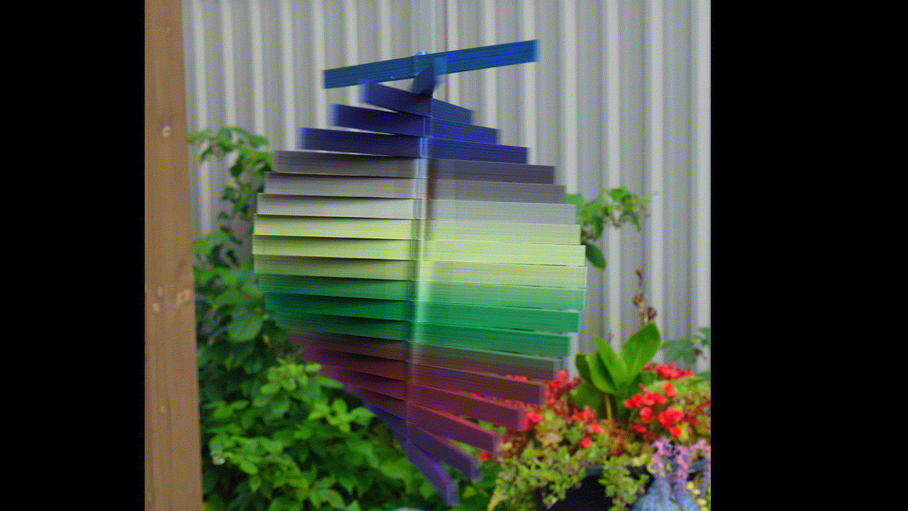 Miniatura 2 do modelo 3D Vertical Wind Spinner