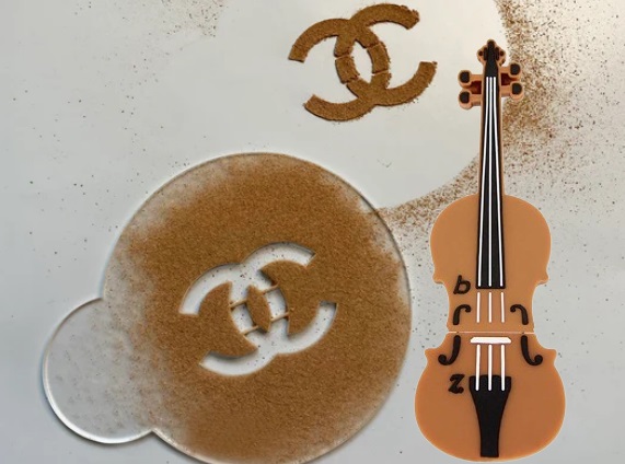 Coco Chanel - coffe stencil