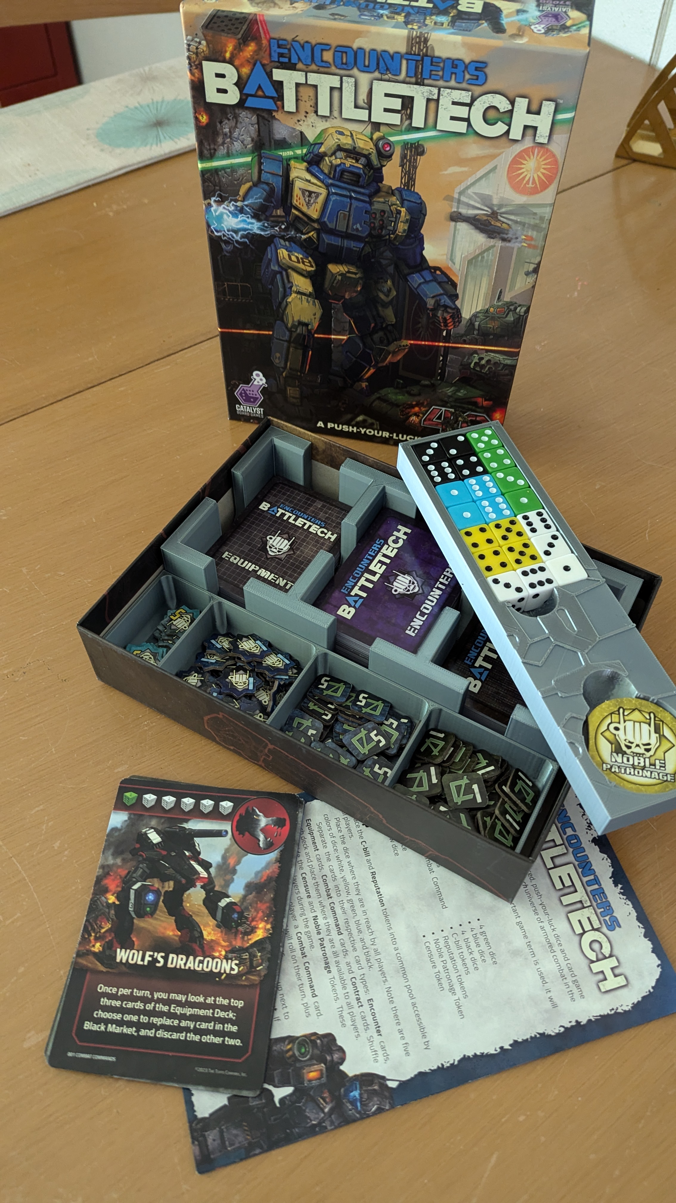 Encounters, BattleTech, Organizational/Play Trays, Catalyst Game Labs