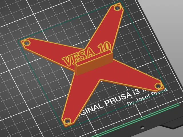 VESA 10 drill guide with leveling shelf