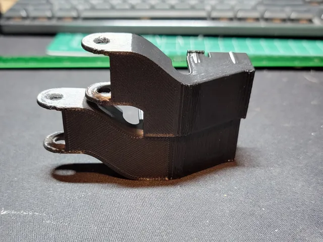 SV08 Shorter under the drag chain connector