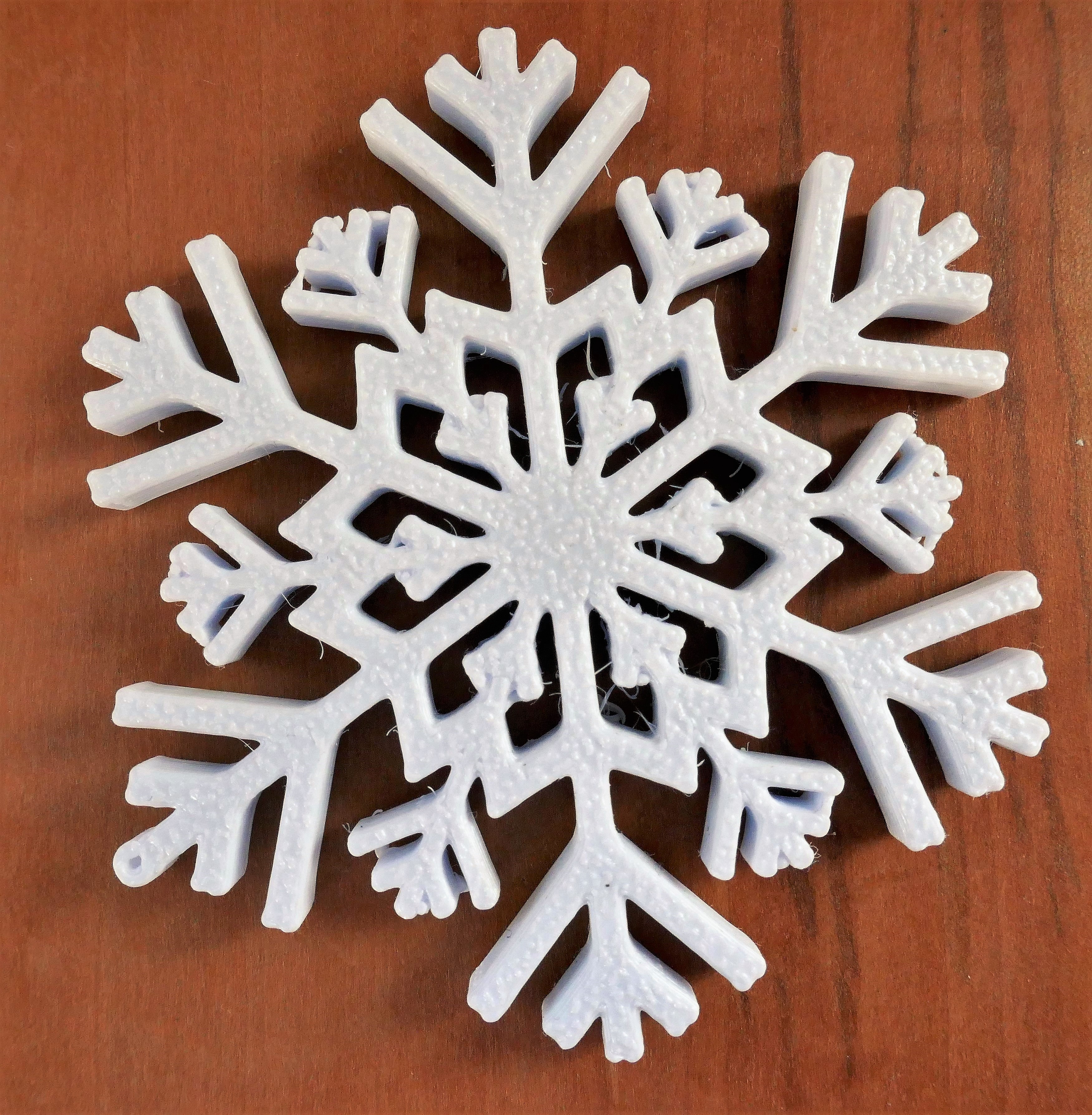 Miniatura 2 do modelo 3D Snowflake
