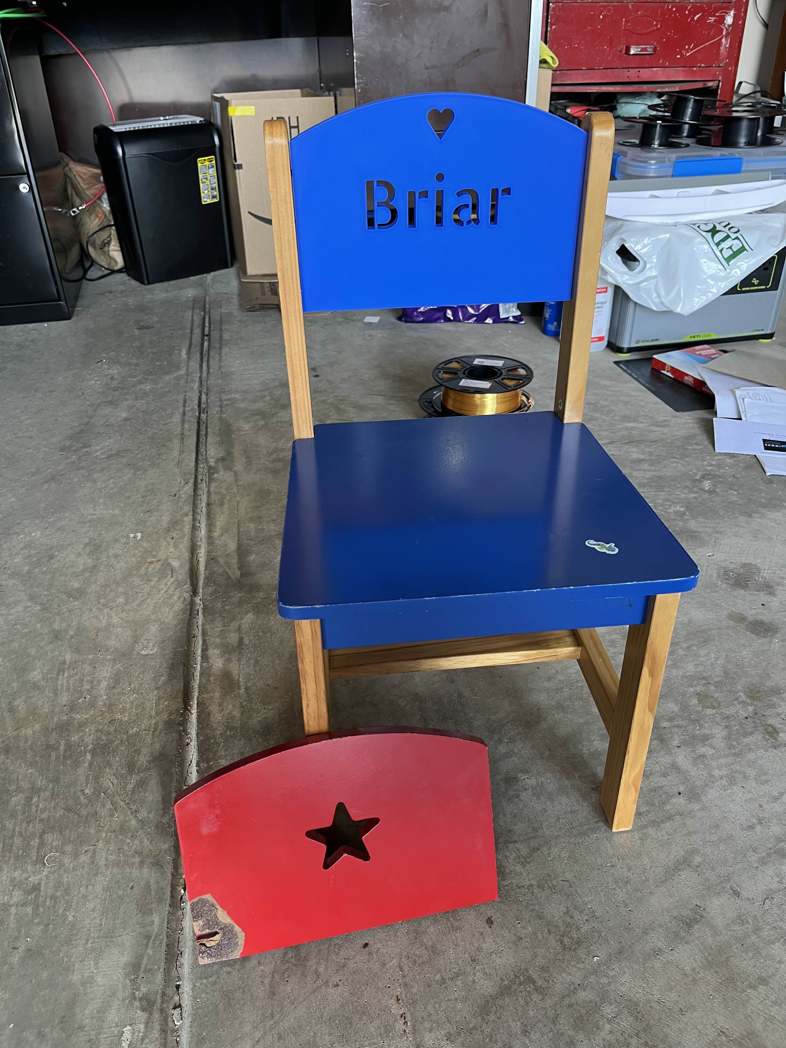 Kidkraft Replacement Seat back