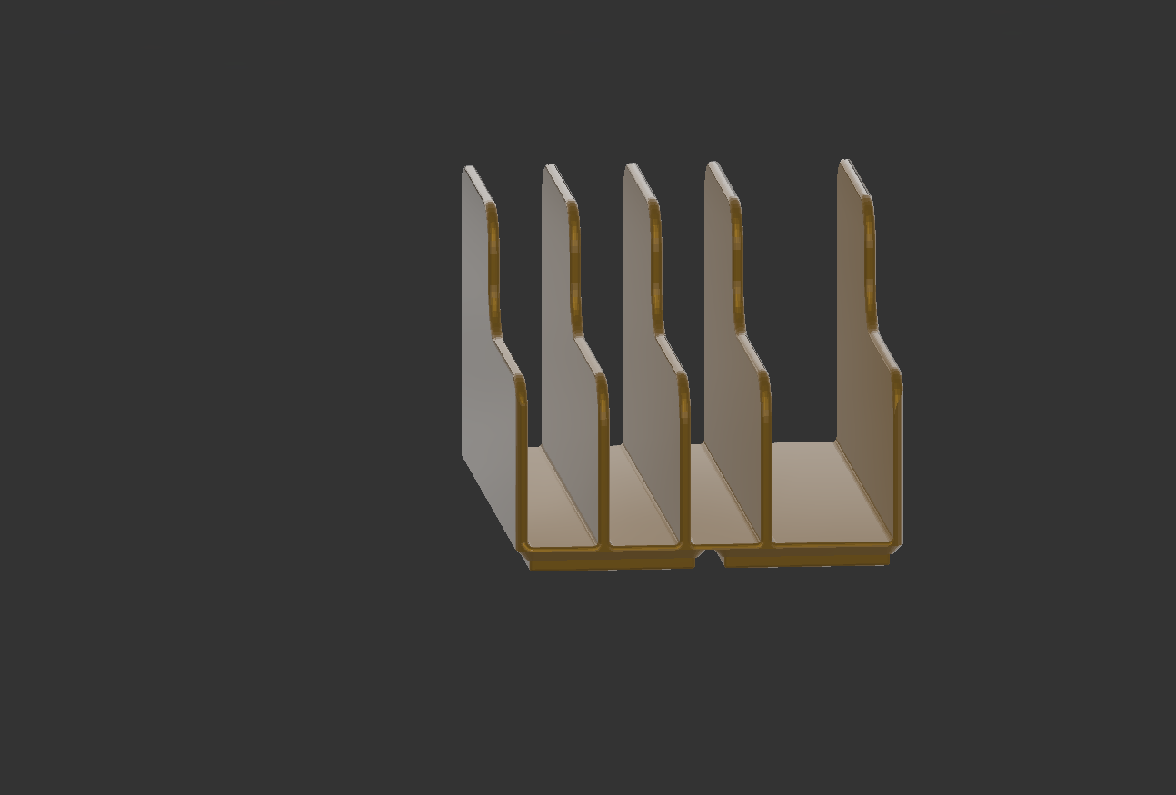 Miniatura 2 do modelo 3D Gridfinity pliers holder