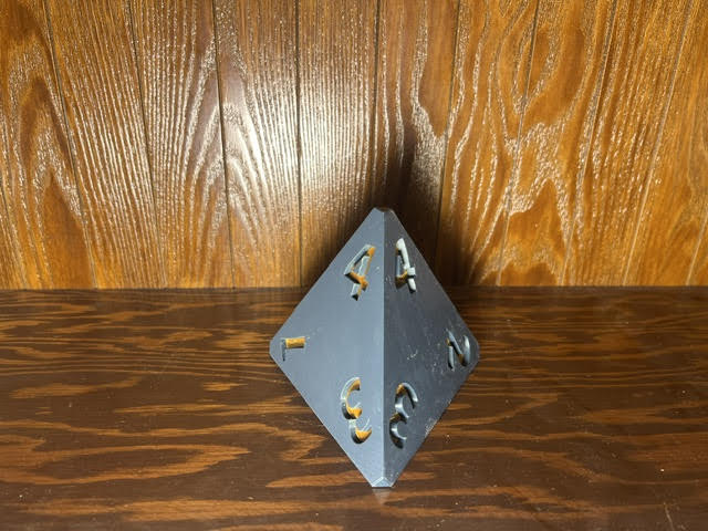 Miniatura 4 do modelo 3D D&D D4 dice