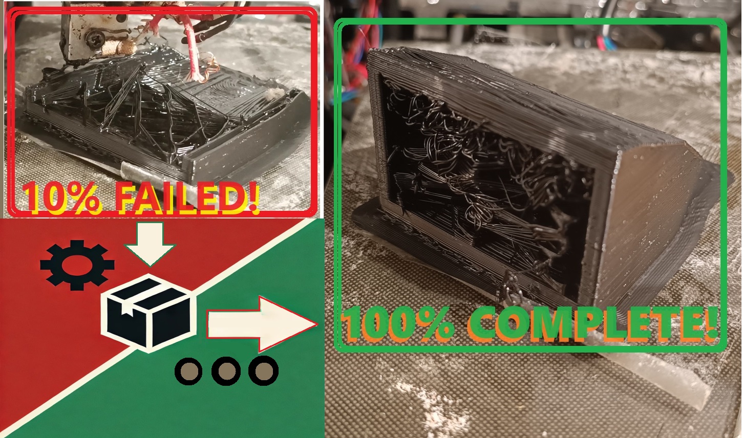 Automated print recovery and continuation