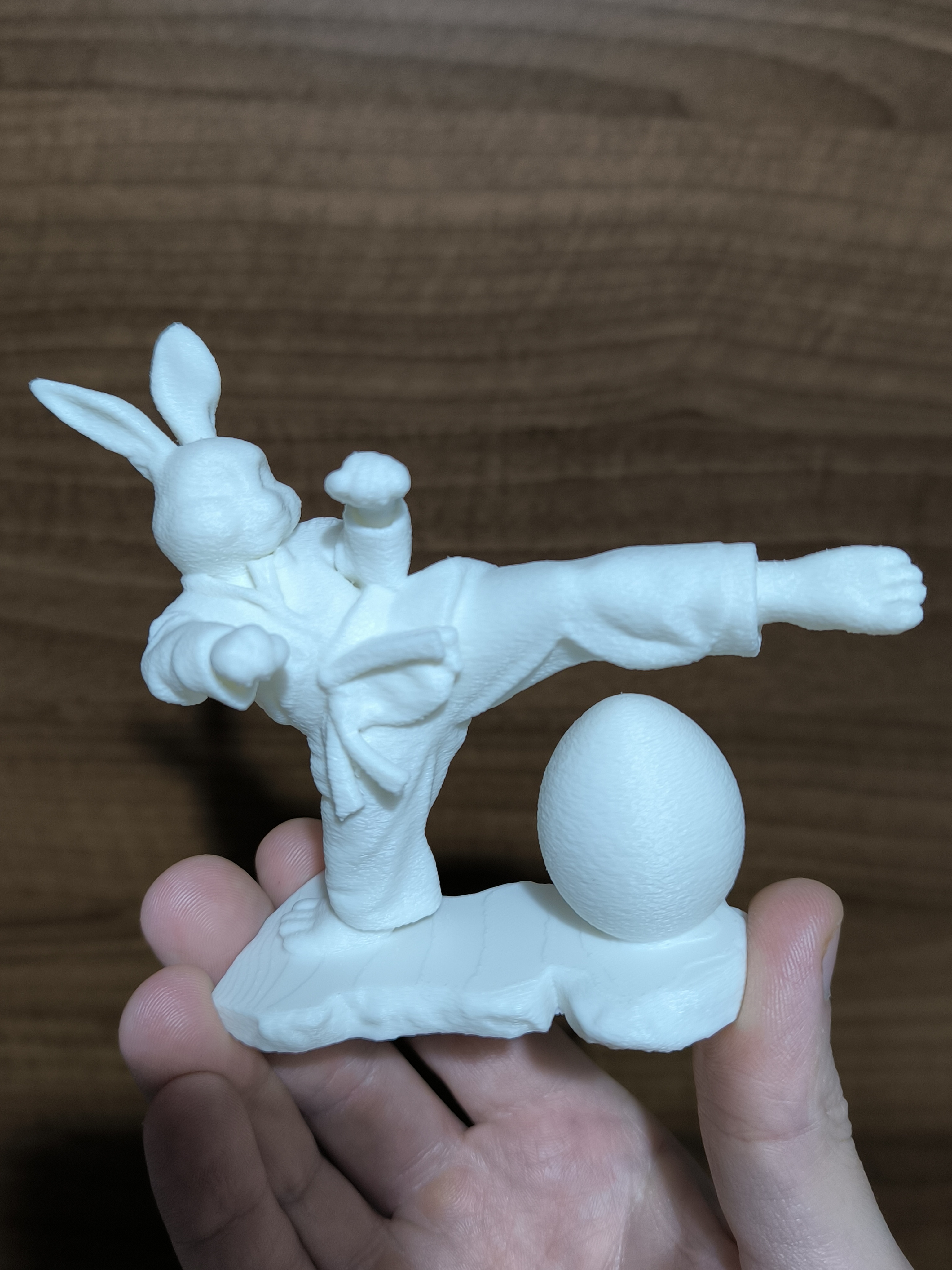 Easter Bunny Karate Decor