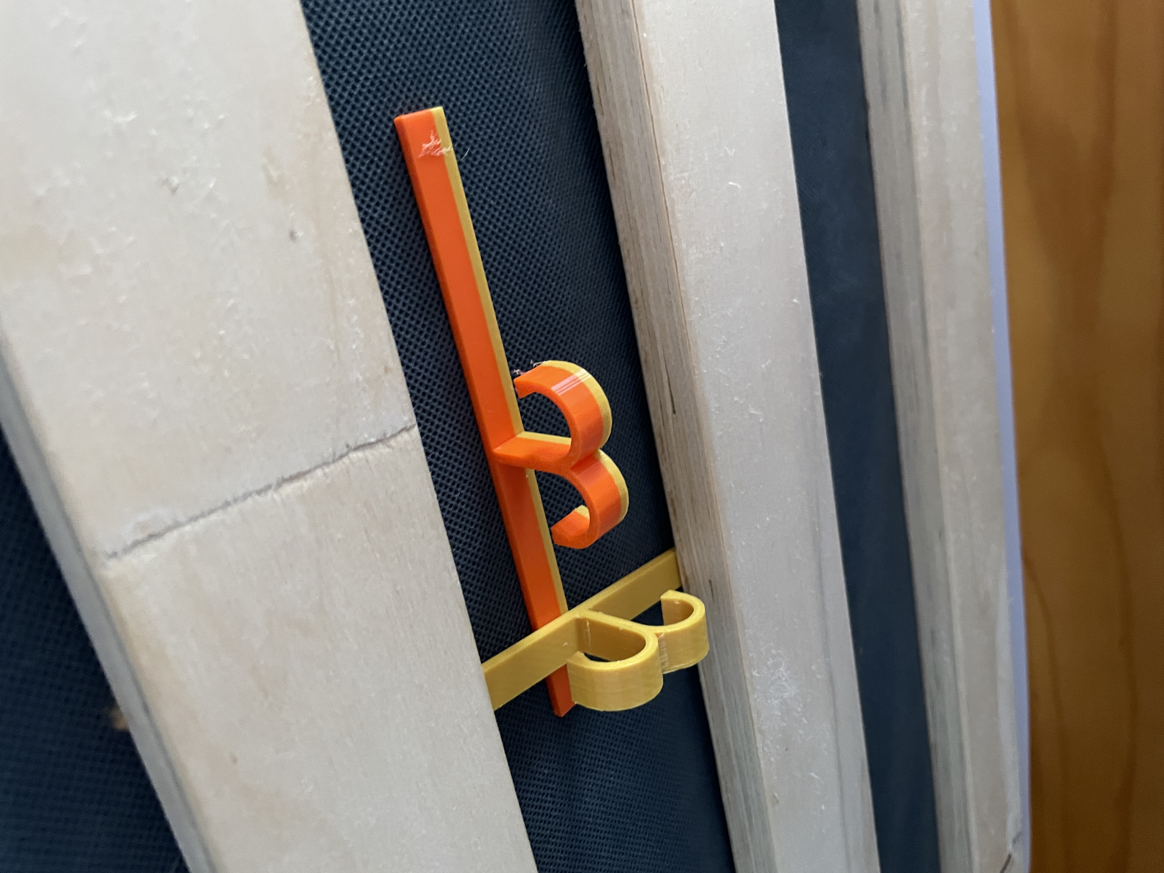 double hook bunk bed slate supported