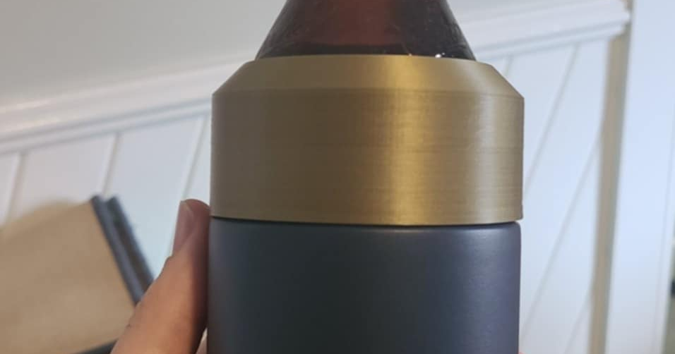 Yeti Coozie Lid to suit 375ml Bottles by Franks3y | Download free STL ...