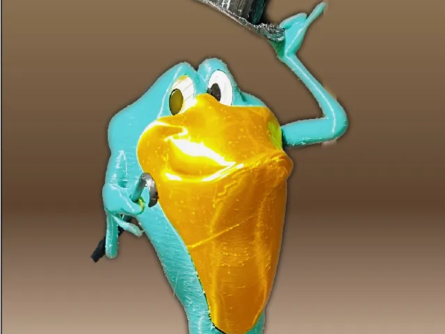 Michigan J Frog - The Singing WB Frog