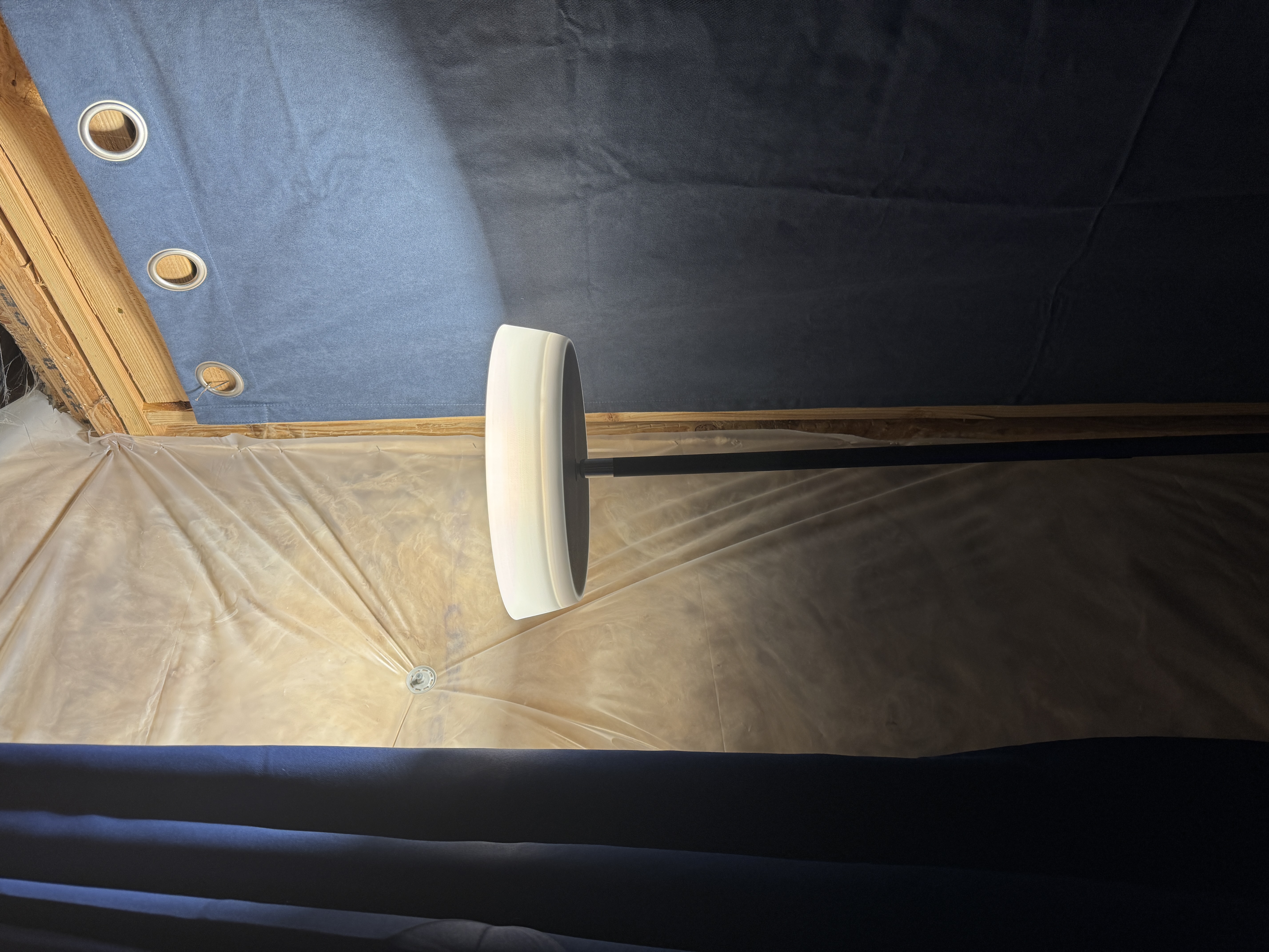 Lamp shade for flat torchiere / Brightech Sky LED lamp