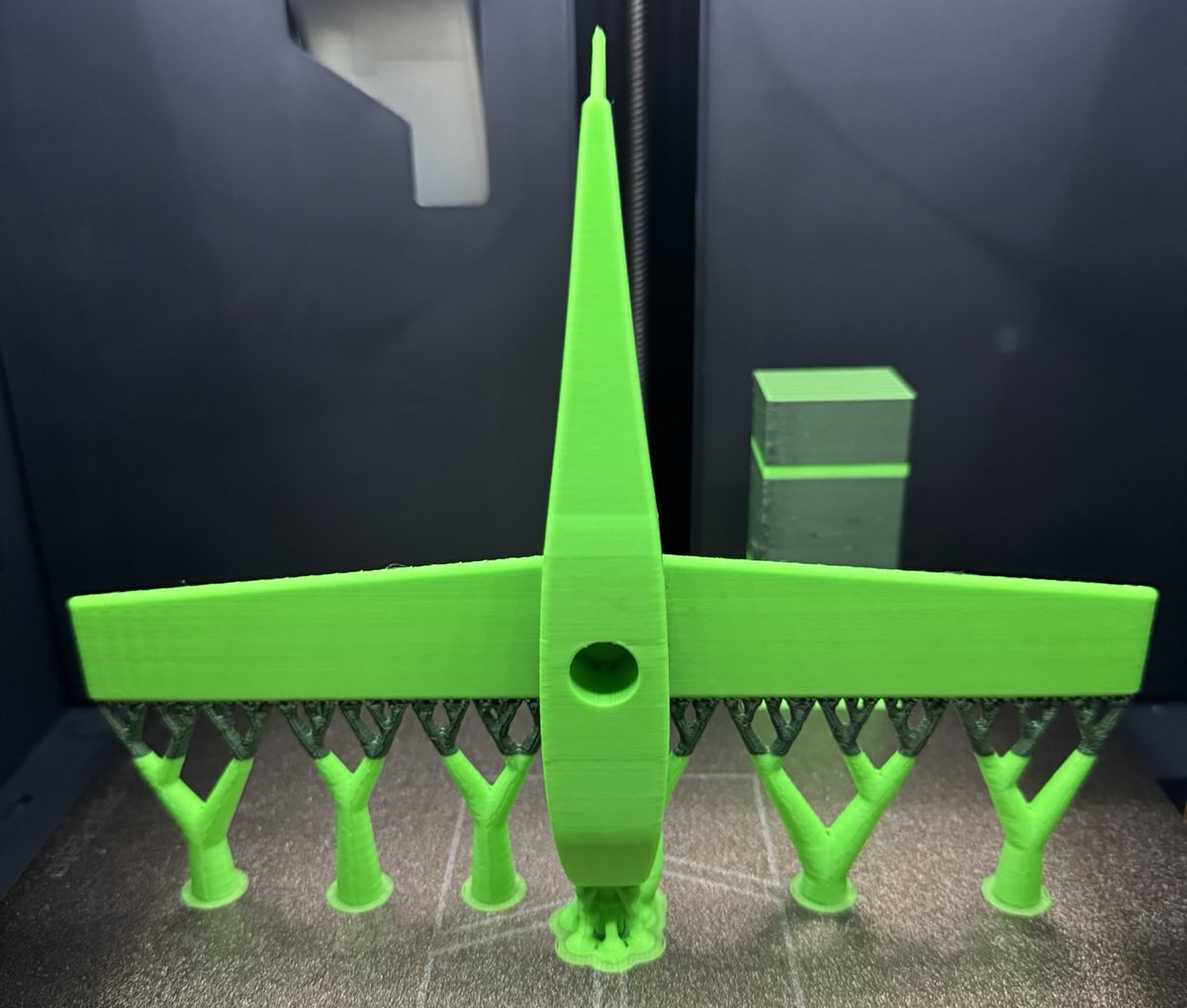 Miniatura 3 do modelo 3D Garden Airplane wind catcher/windmill