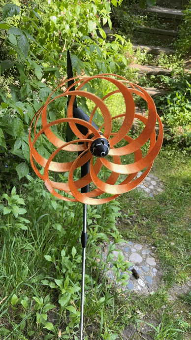 2Blade Windmill. Mandala-Effect. 2-part wheels, new spinner, new body