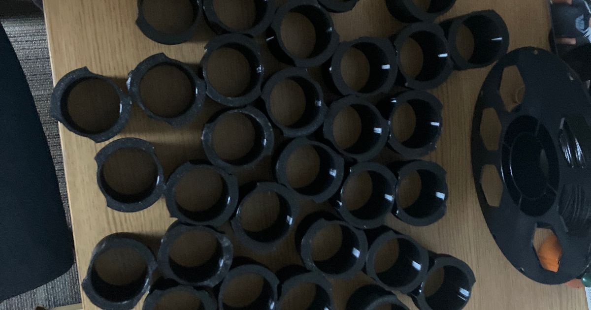 Tube-Light Protector by Leos | Download free STL model | Printables.com - 3D model önizlemesi