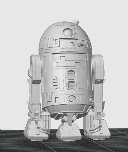R2-D2 Fanart Model