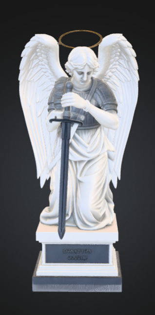 Guardian Angel with Sword – Sacred Protector