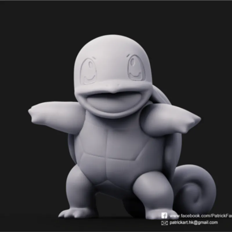 Mew(Pokemon) by Patrickart.hk, Download free STL model