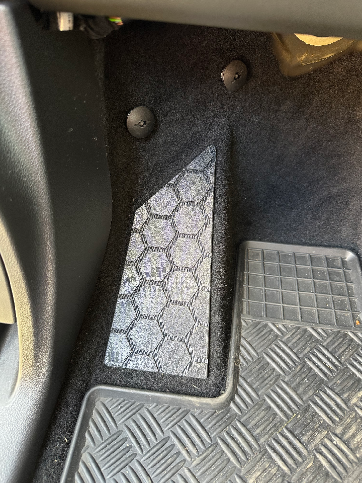 Ayak Dayama yeri Toyota ProAce City Verso (Rifter, Berlingo K9, Combo Life) (Sadece Plastik Aparattır!!!)