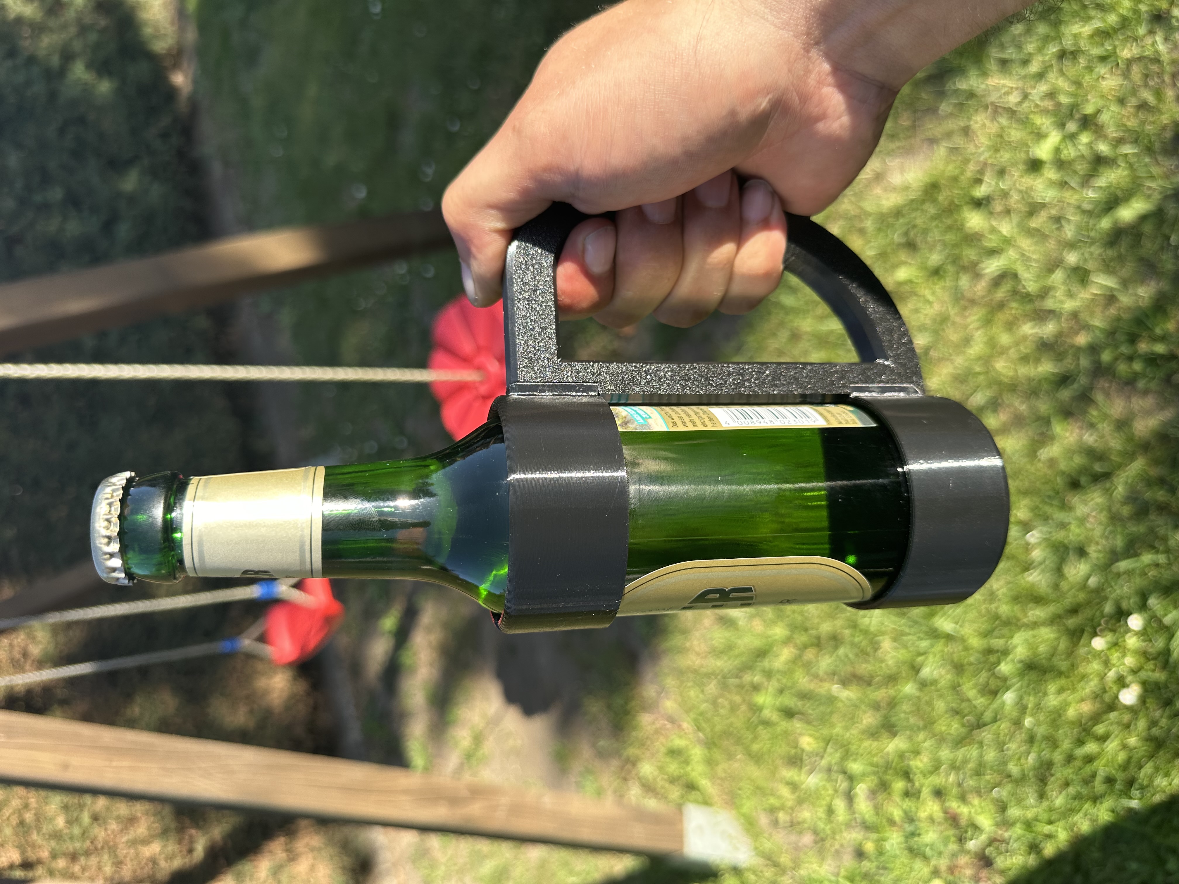 Bierflaschen Halter / Beer bottle holder