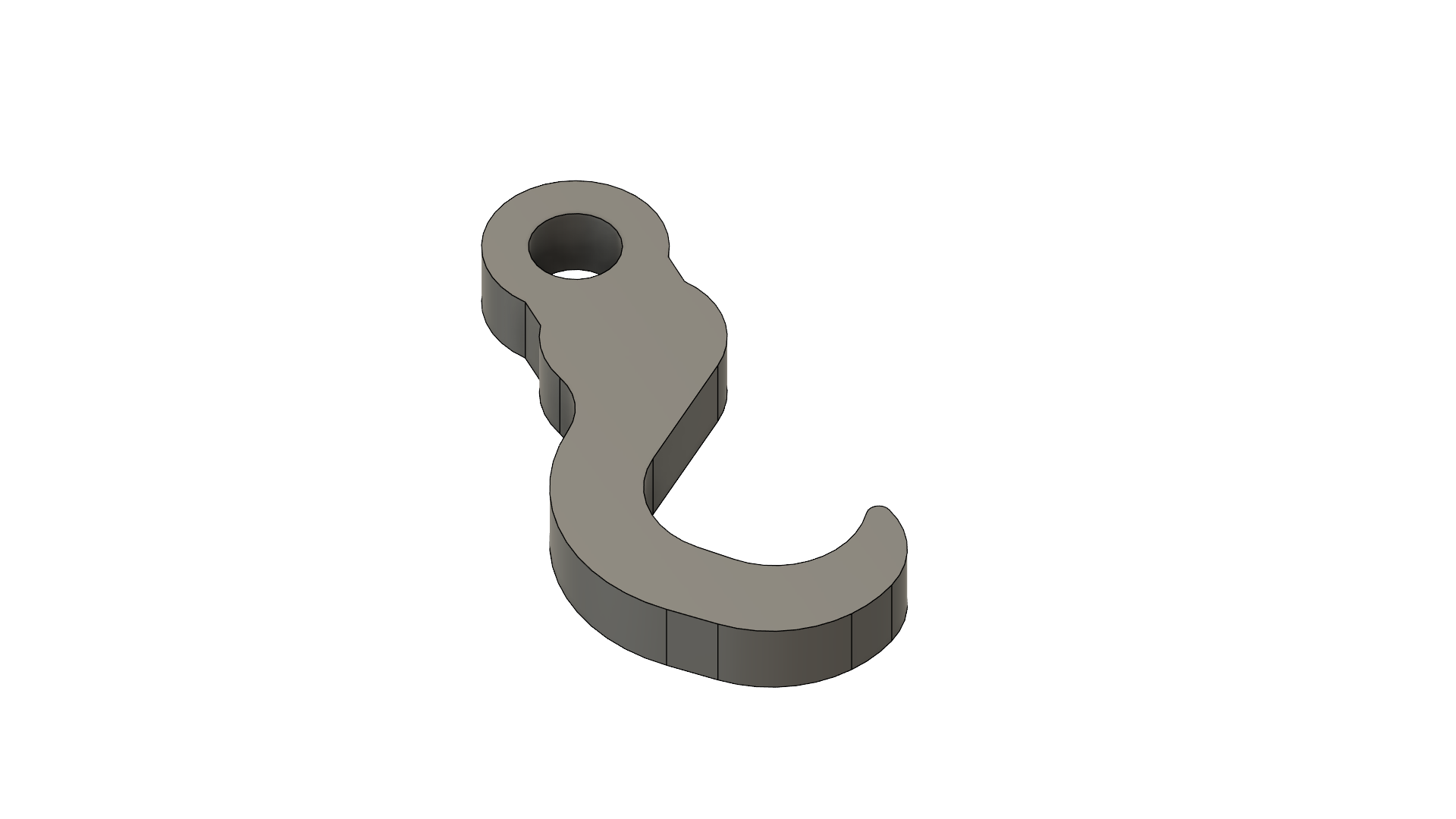 Toy towing hook