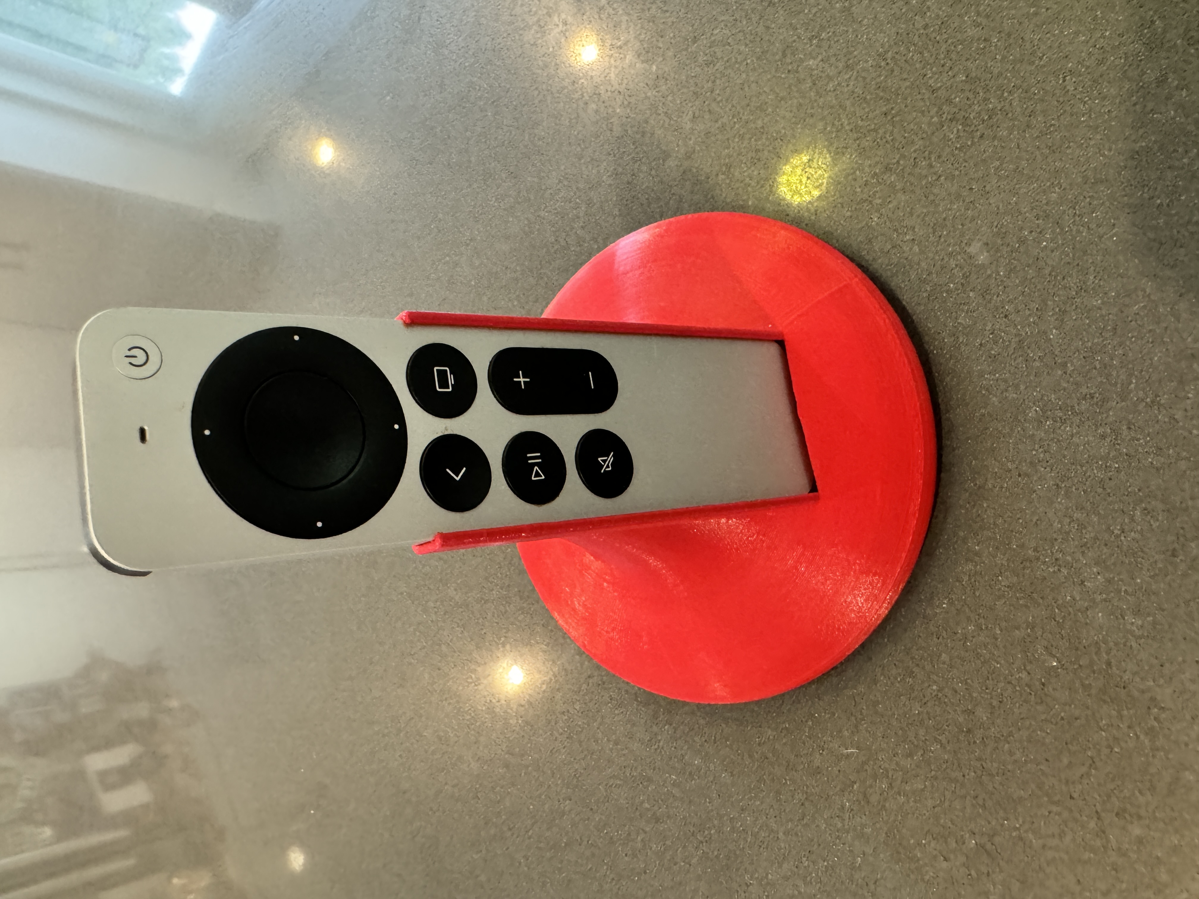 Apple TV 4k Remote Stand - Loss Prevention Traffic Cone v2