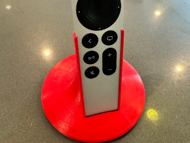 Apple TV 4k Remote Stand - Loss Prevention Traffic Cone v2