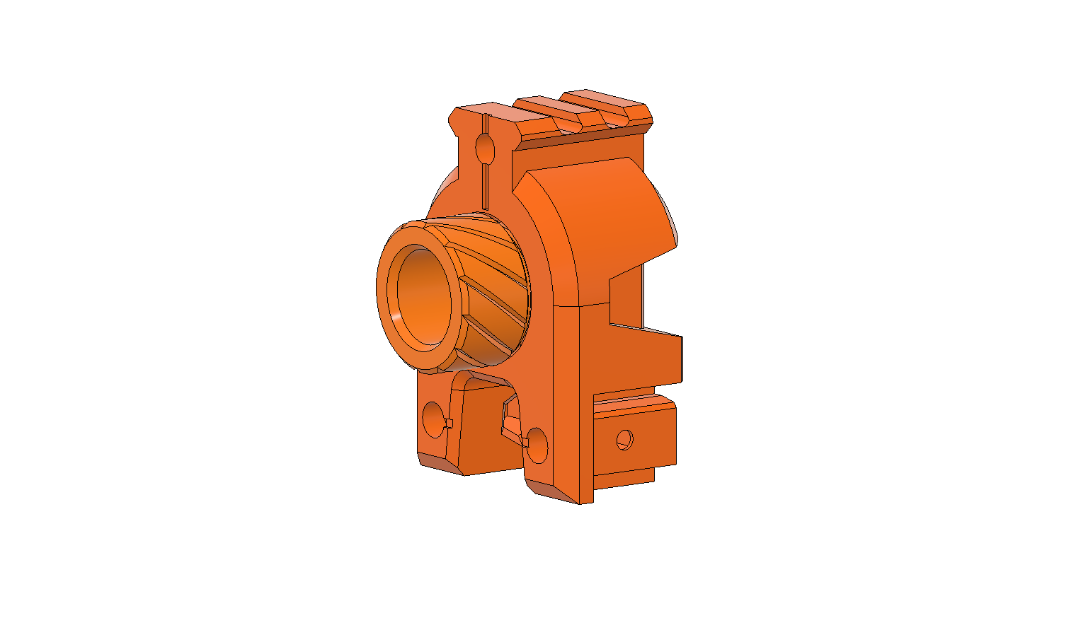 Talon Claw U Barrel Clamping Mechanism