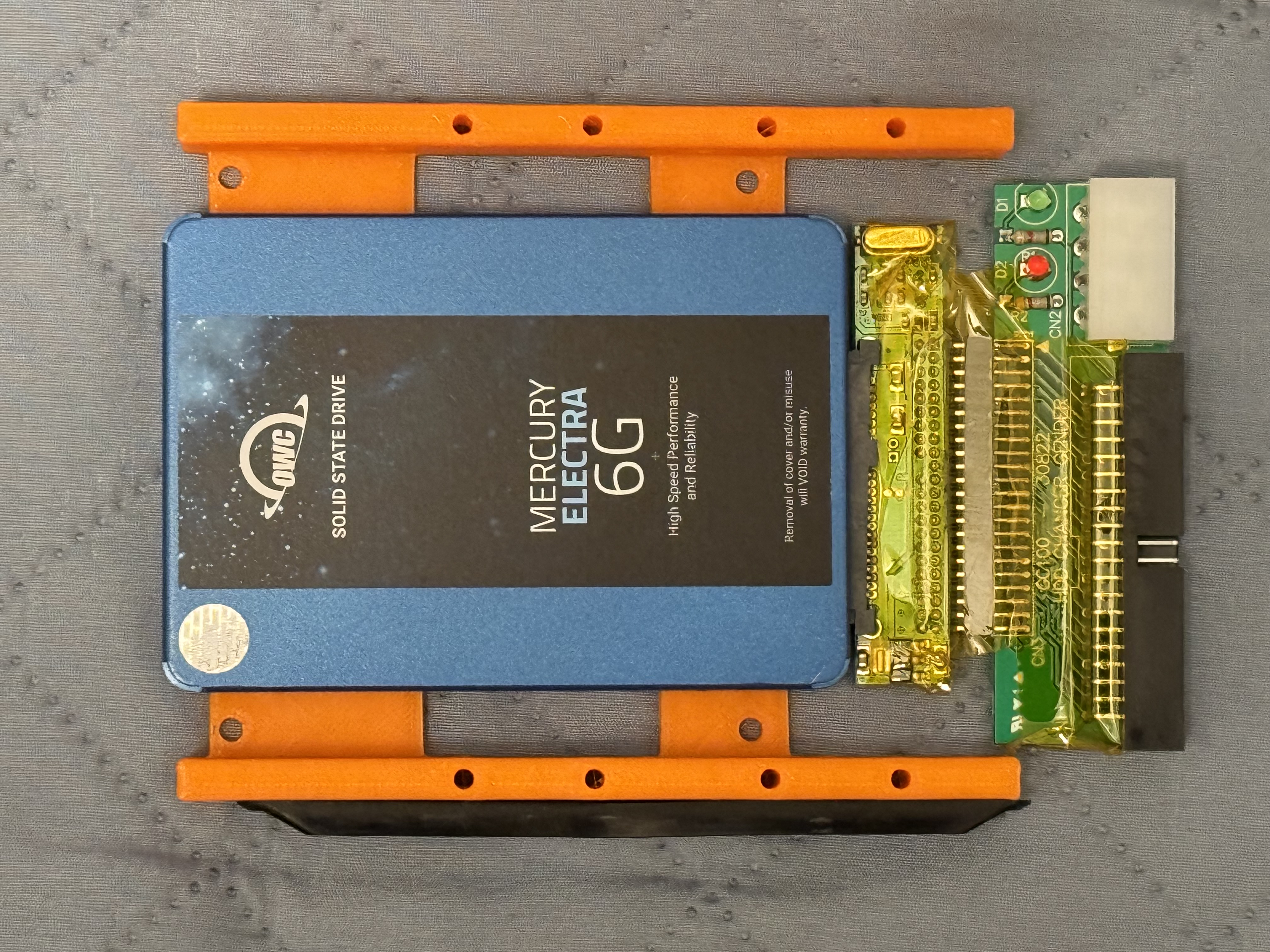 Macintosh G4 Cube SSD Drive Bracket