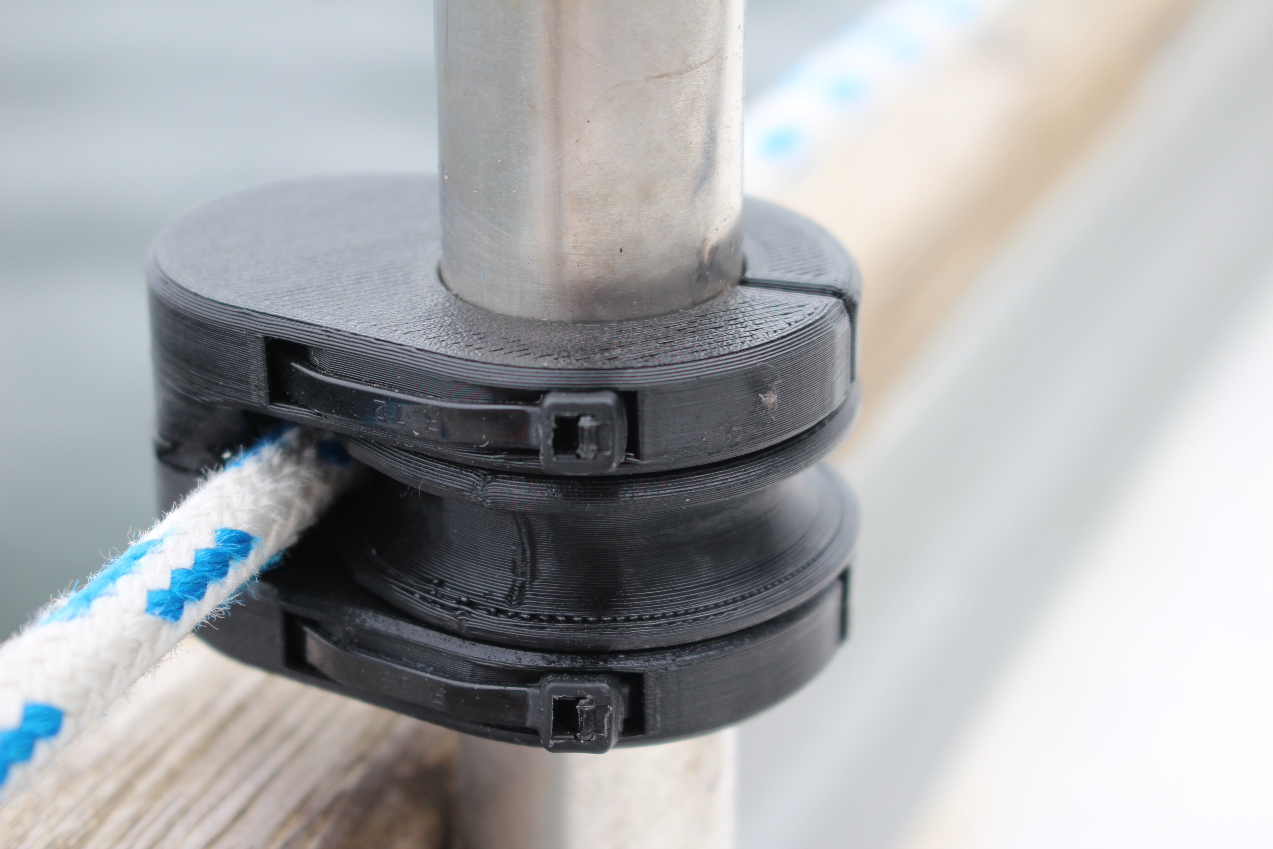 Miniatura 2 do modelo 3D Reefing line block