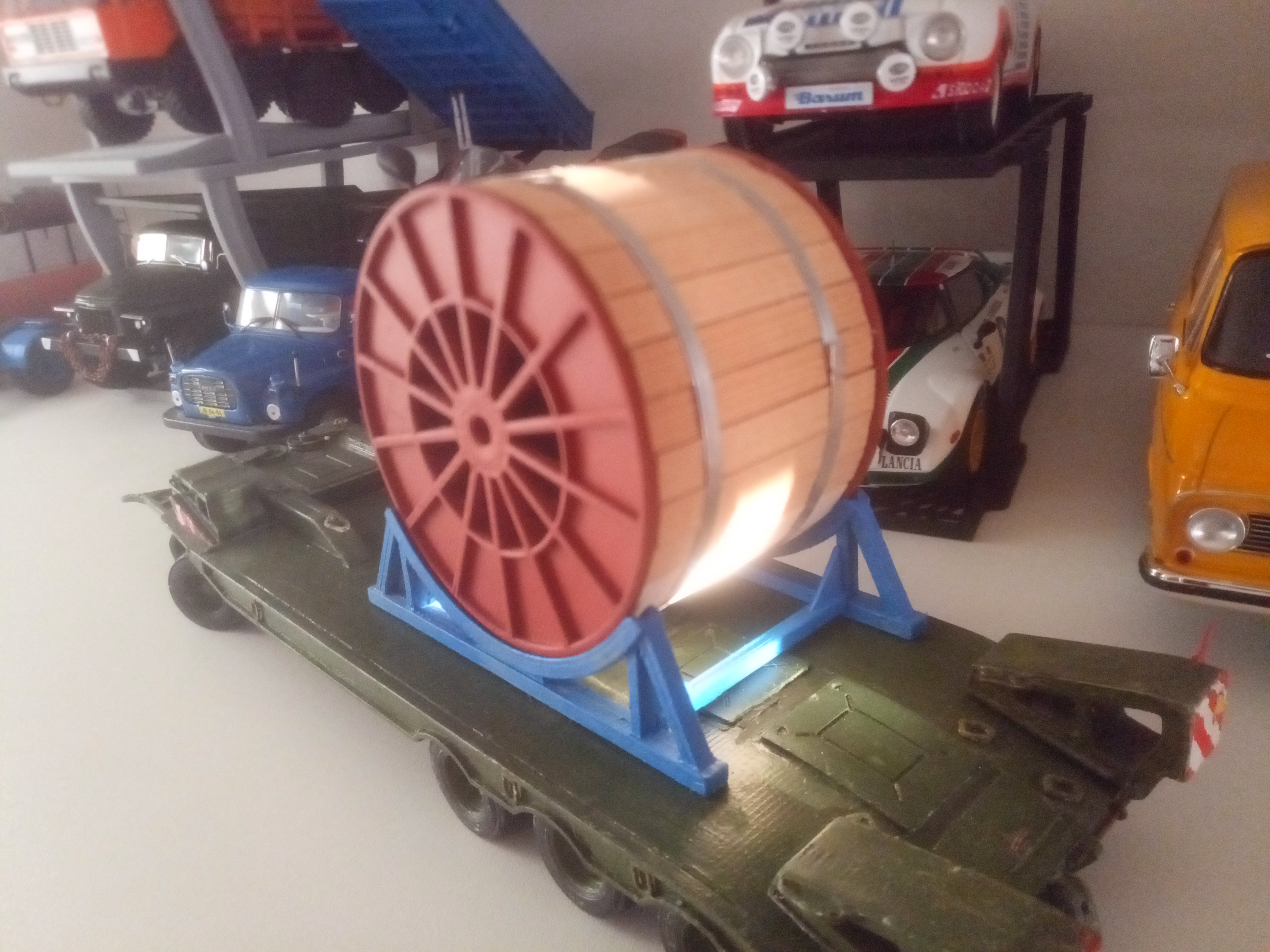 Cable reel for 1:43 models