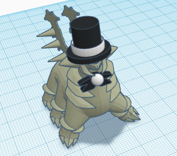 Giratina-The God Of Antimatter(wearing a top hat and bow tie:))