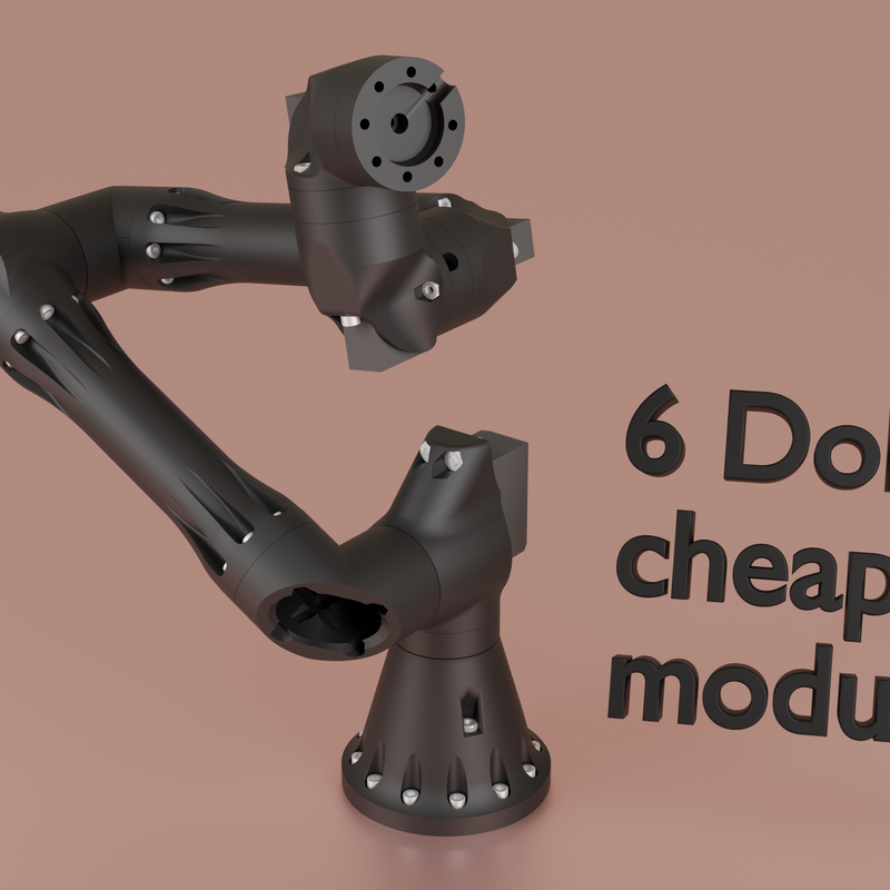 6DoF robot arm | modular | cheap | educational by sydaio | Download ...
