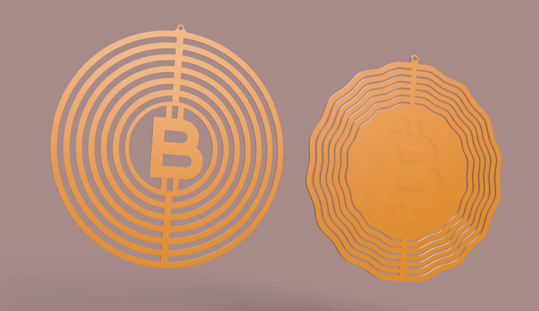 Bitcoin wind spinners — miniatura 2