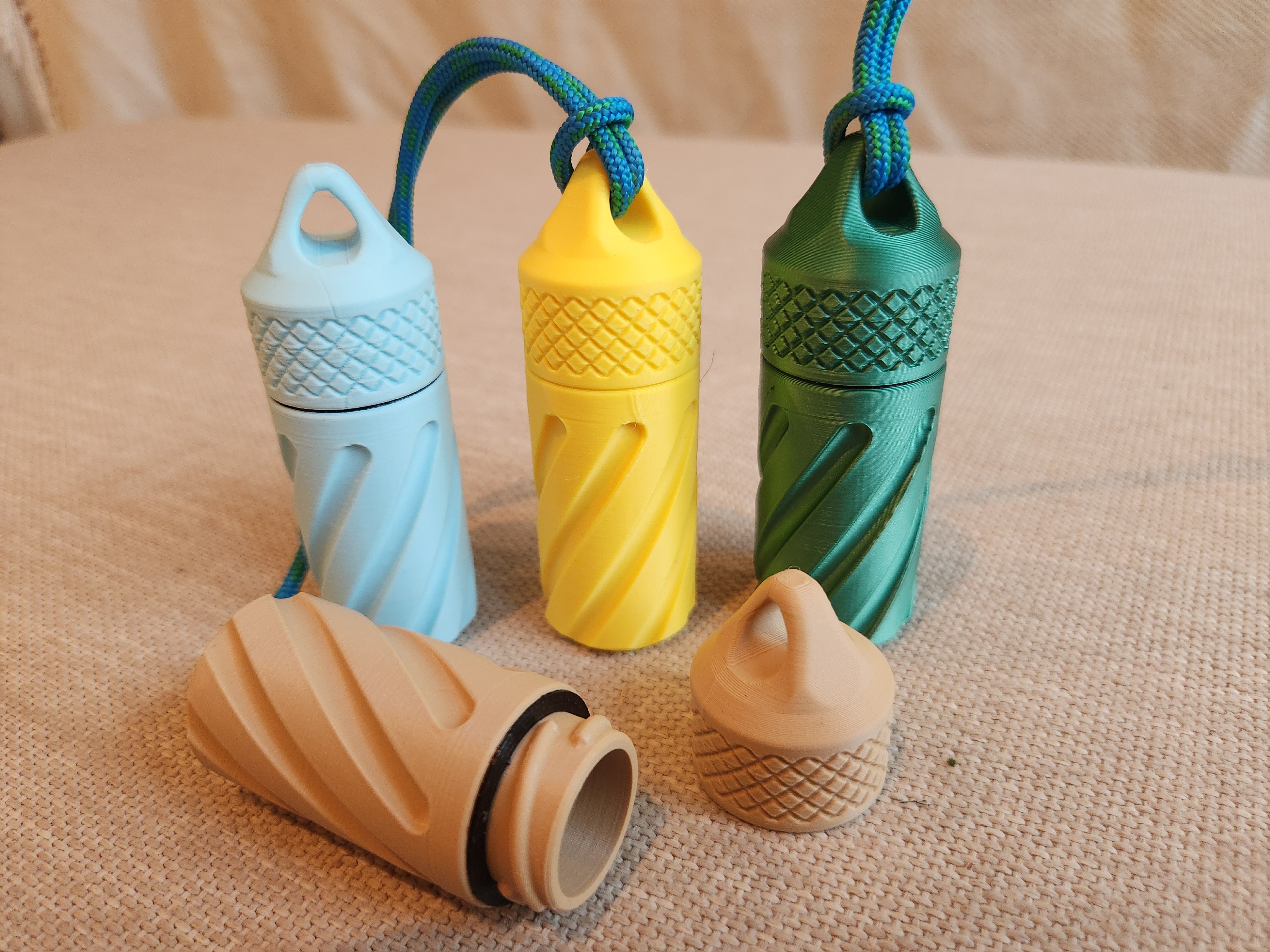 Waterproof capsule por squinn descargar modelo stl gratuito