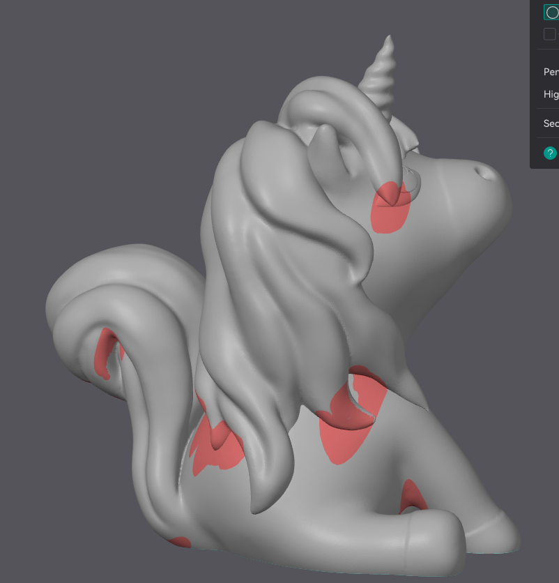 Miniatura 3 do modelo 3D Cute Unicorn