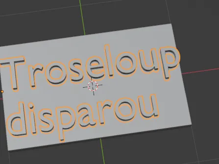 roseloup disparout