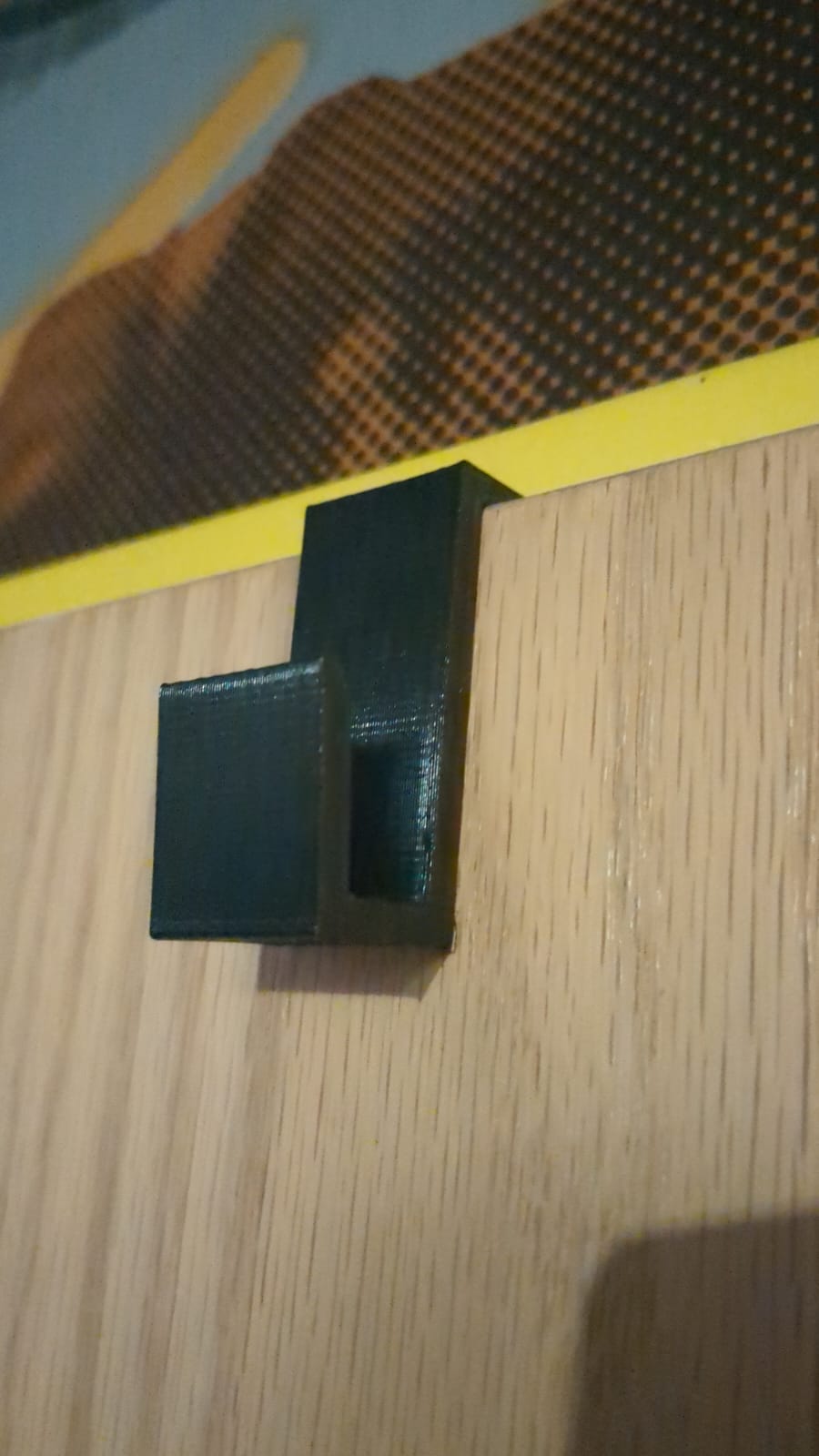 Miniatura 4 do modelo 3D Simple Door Hook