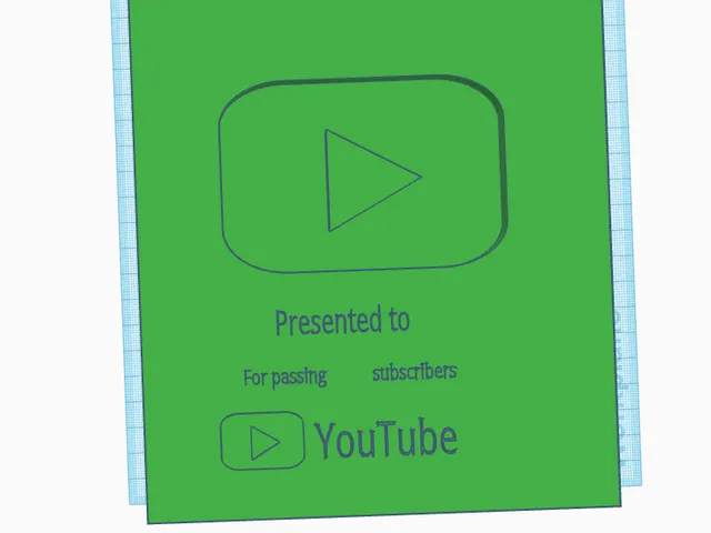 YouTube play button