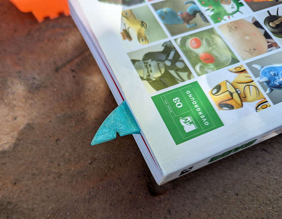 Miniatura 8 do modelo 3D Shark Bookmark