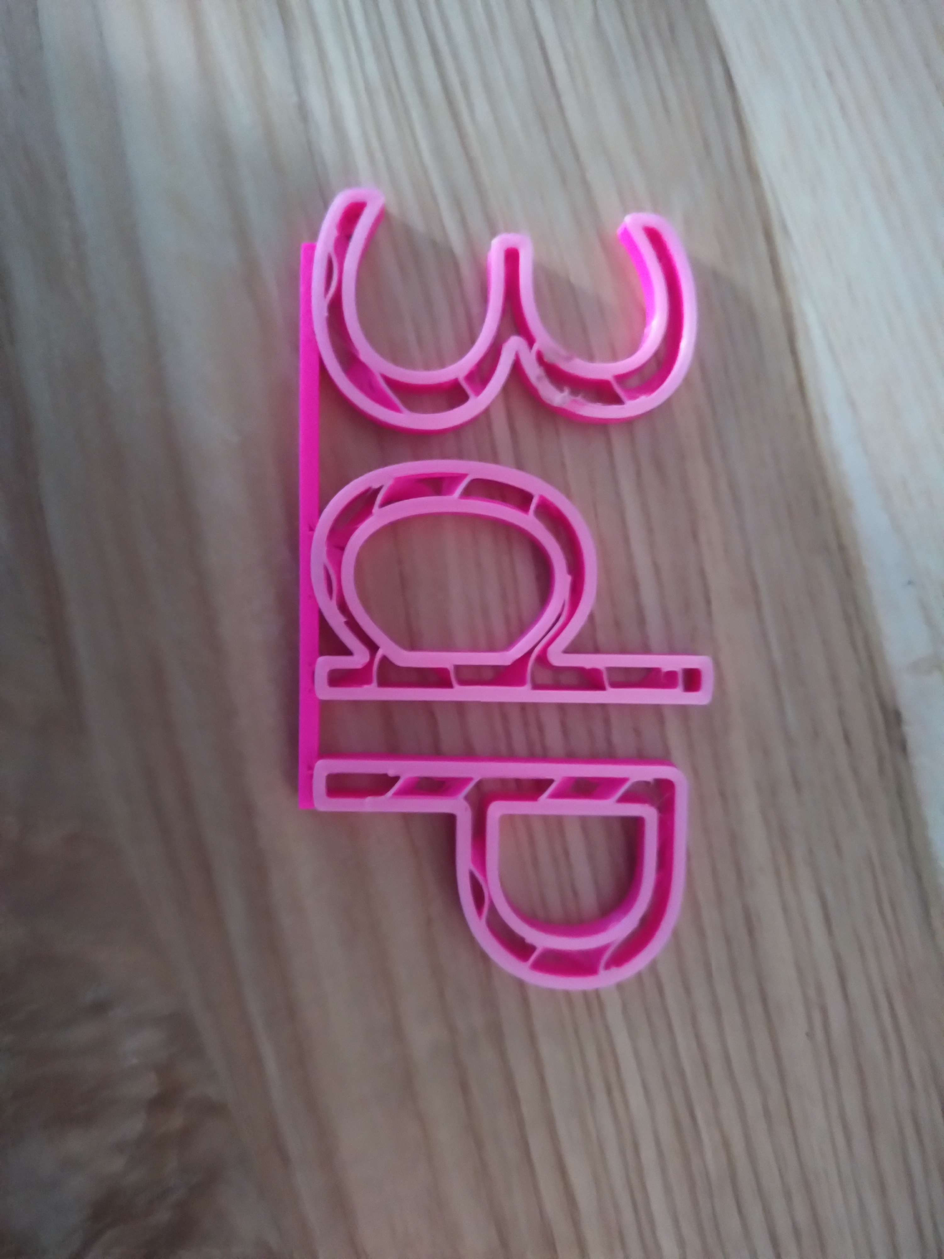 3dP Schriftzug