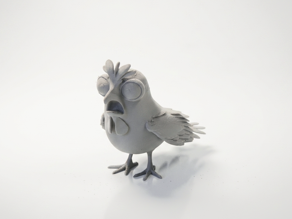 Surprised Hen Chicken Farm Animal 3D Printable