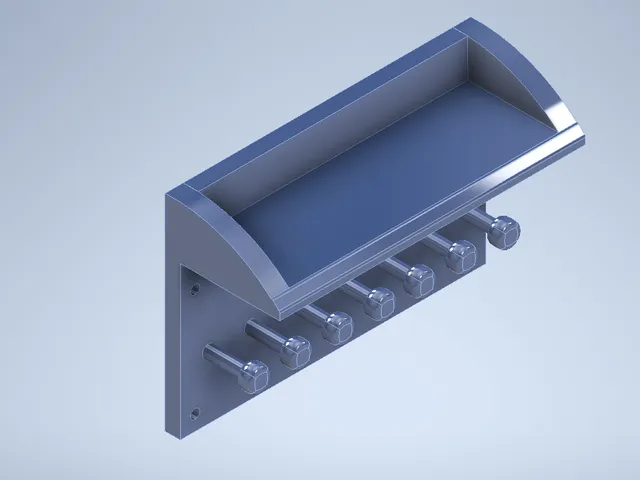Shop shelf or key holder