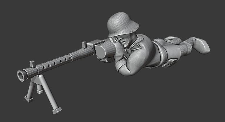 World War Two German Infantry