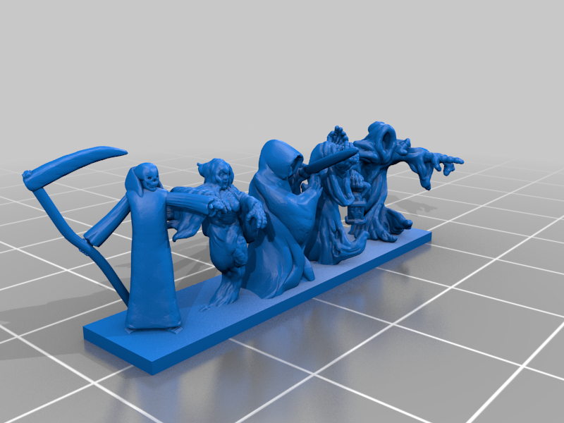 Miniatura 2 do modelo 3D Warmaster Undead Ethereal Host