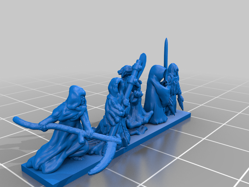 Miniatura 3 do modelo 3D Warmaster Undead Ethereal Host