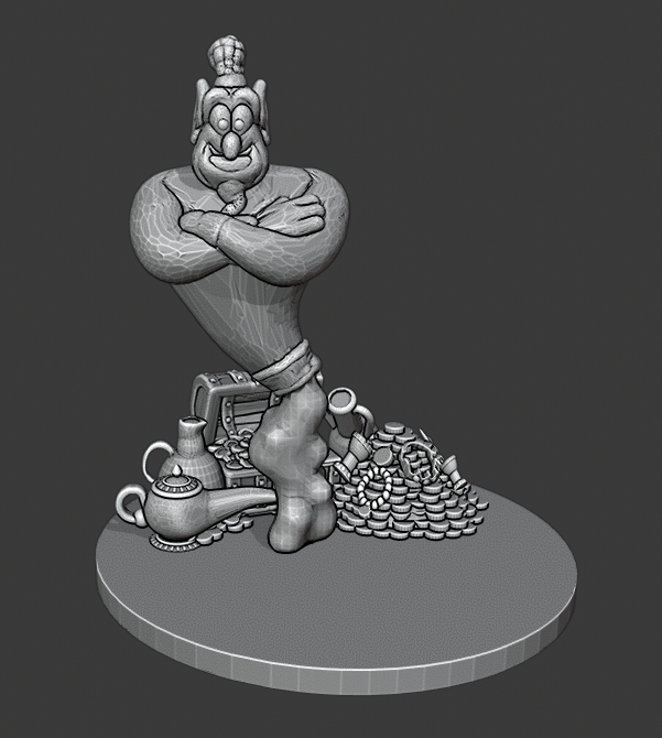 Miniatura 2 do modelo 3D Warmaster Araby Characters